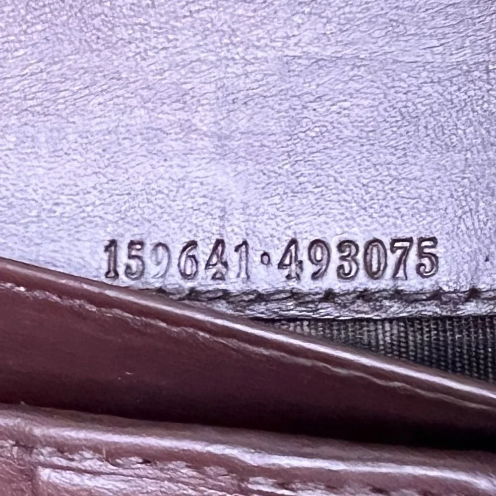 Gucci Brown Leather Wallet - Picture 7 of 8